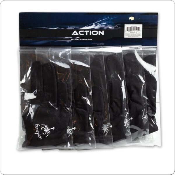 Scorpion Glove - Logo - Bridge Hand Left - Card of 12 Scorpion Glove - Logo - Bridge Hand Left - Card of 12